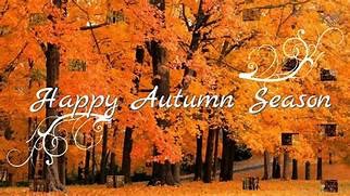 Happy autumn season!