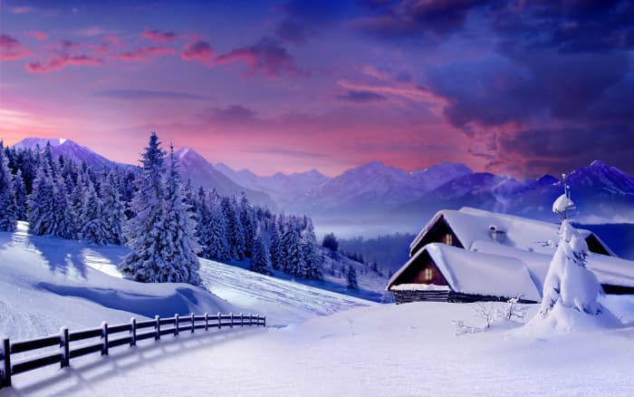 Winter cottage